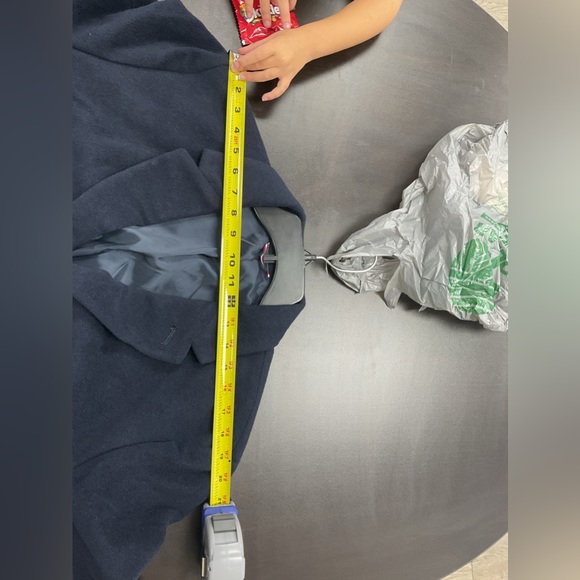 NWT Tommy Hilfiger Men’s Wool Pea Coat - Picture 5 of 7